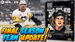 FINAL S1 TEAM UPDATE AND BLACK FRIDAY PACK  NHL 25 [upl. by Fong]