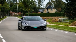 Lamborghini Huracan LP6404 Performante  LOUD Accelerations Downshifts amp Revs [upl. by Wynny]