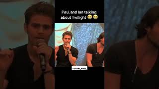 Ian and Paul 💓 ian paul damon stefan defan dramamania brothers tvd twilight paulwesley [upl. by Tuesday]