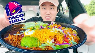 Taco Bell Mukbang in Tesla [upl. by Tahp]