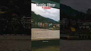 Teesta River ViewSikkim sikkim sikkimtour teestariver roadtrip sikkimvlogger riverview tour [upl. by Toffic]