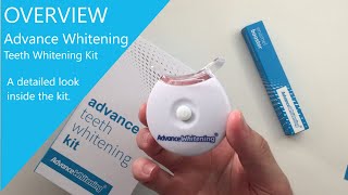 Advance Whitening  Teeth Whitening Kit Overview [upl. by Nelaf]