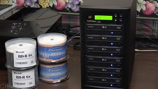 Copystars 1to5 Blu RayDVDCD Duplicator ReviewTutorial [upl. by Lrem]