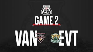 Vancouver Giants at Everett Silvertips Game 2  2024 WHL Playoffs Highlights [upl. by Weinberg]