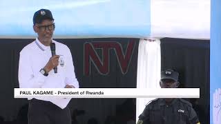 President Kagame campaigns against two in Rwanda [upl. by Aramoj]