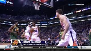 Jimmer Fredette scores 10 points against Jazz [upl. by Ekusoyr]