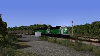 BN SD60M Cab Ride CWVR Empty Coal Drag [upl. by Anyer779]