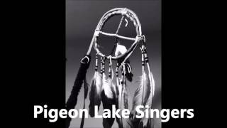 Pigeon Lake Singers Honor Song 1993 Pow wow song [upl. by Aenaj]