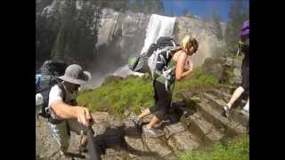 Our Half Dome Hike Yosemite  June 1st [upl. by Ailama]