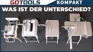 Präzise amp genial Festool Tischkreissägen in der Übersicht Worin unterscheiden sie sich [upl. by Ilehs]