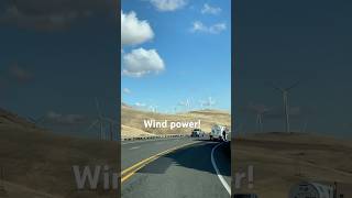 So many wind turbines as you come into the Columbia River Gorge [upl. by Ahcsatan]