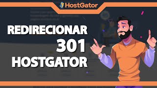 Como Fazer um Redirecionamento 301 na Hostgator Rápido e Fácil 2022 [upl. by Bergwall]