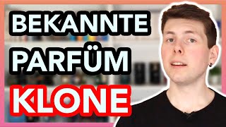 Die 10 BEKANNTESTEN PARFÜM KLONE der Industrie 😲 [upl. by Annaili225]