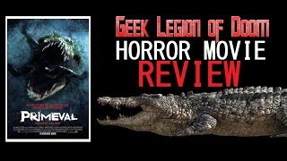 PRIMEVAL  2007 Dominic Purcell  Gustave Killer Crocodile Horror Movie Review [upl. by Holman459]