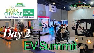 Day 2 at Philippine EV Summit 2024 Light EVs Available 2 and 3 Wheels EV [upl. by Lessirg]