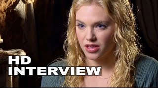 Into the Woods Mackenzie Mauzy quotRapunzelquot Behind the Scenes Movie Interview  ScreenSlam [upl. by Jaime]