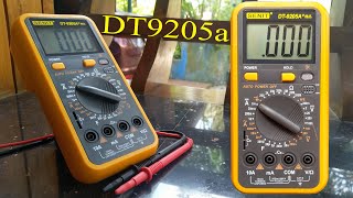 DT9205a Digital Multimeter Functions and testing [upl. by Drews]