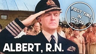 Albert RN  COLORIZED  Anthony Steel  Drama Movie  Historical Film [upl. by Ahtennek]