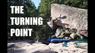 The Turning Point V8  Satellite Boulders CO [upl. by Guthry816]