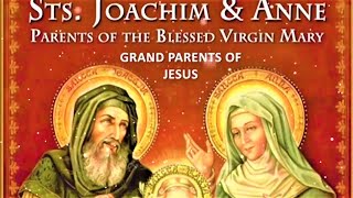 SAINT ANNE and SAINT JOACHIM Biography🙏 Who were the GRANDPARENTS of Jesus and Parents of Mary 🙏 [upl. by Novit69]