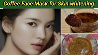 Winter Special remedy Coffee face mask  Coffee Honey face pack [upl. by Calise]