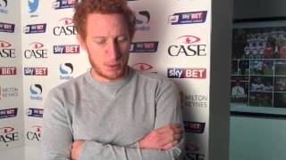 Dean Lewington on Shrewsbury Town test [upl. by Ardekan]