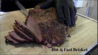 Hot amp Fast Brisket Recipe  Myron Mixon Smokers [upl. by Garrott428]