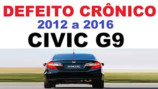 CIVIC G9 automático problema  crônico cuidado Recomendações [upl. by Roots]