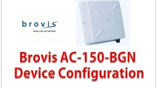 Brovis Access Point Configuration Step to Step tutorials [upl. by Nipha]