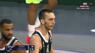 ALEKSEJ POKUSEVSKI2001 AND MITAR BOSNJAKOVIC2006VS BARCELONAEUROLEAGUE HIGHLIGHTSTEAMPARTIZAN [upl. by Nekal655]