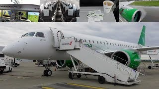 Widerøe Embraer E190E2 Liverpool to Bergen  Full Flight [upl. by Nnael]