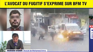 LAVOCAT DU FUGITIF SEXPRIME SUR BFMTV Fourgon Attaqué [upl. by Charlene]