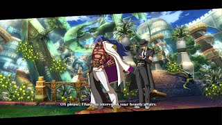 Ragna the Bloodedge and Naoto Kurogane vs Azrael and Hazama [upl. by Samy844]