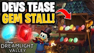 Gem Stall COMING SOON DLC Exclusive Item Will It Happen Discussion Time Dreamlight Valley [upl. by Rebekah840]