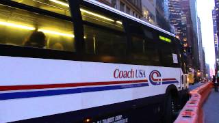 Coach USA  New Jersey Transit 2000 NovaBus RTS06 1538  5th Avenue amp 41st Street [upl. by Zebedee]