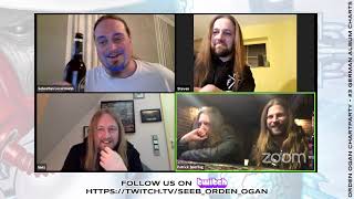 ORDEN OGAN  GERMAN ALBUM CHARTS 3 Chartparty Twitch [upl. by Magnum]