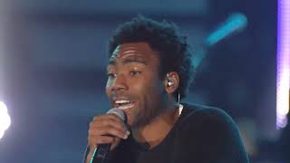 Childish Gambino  Bonfire Live at the 2014 MTVu Woodie Awards [upl. by Enelyahs]