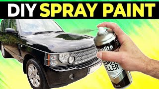 DIY Spray Paint amp Clearcoat  EASY with PRO RESULTS  Range Rover L322 Tailgate  PART 2 [upl. by Mano]