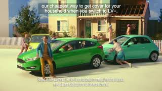 LV Multi Car Insurance TV advert From the Heart [upl. by Eadwina251]