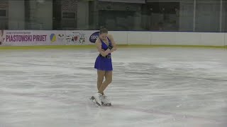 Julija Polniuk – 2024 Polish U23 Figure Skating Championships SP [upl. by Oliva]