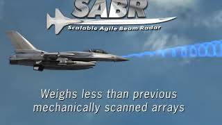 20120921 SABR APG83 AESA Radar for F16 [upl. by Willetta]