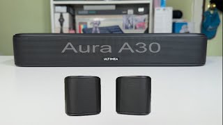 Ultimea Aura A30  ¿Buscas una barra de sonido quotasequiblequot [upl. by Nosrettap446]