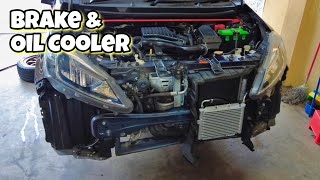 Myvi Gen3 Modified External ATF Oil Cooler amp Brake Service [upl. by Sheba927]