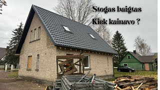 Stogas baigtas kiek kainavo [upl. by Aihsekan118]