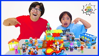 Ryans World Inspired Game Pretend Play Playset [upl. by Balcke]