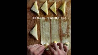 15Minute Recipe Cheesy Air Fryer Phyllo Pies [upl. by Obed]