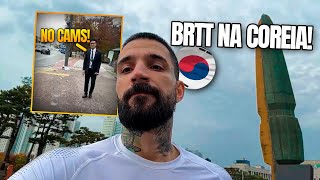 BRTT FEZ UM VLOG CORRENDO PELA COREIA E FOI RECONHECIDO  BOOTCAMP DO BRTT NA KR [upl. by Slavic]