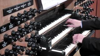 J S Bach  BWV 670  Christe aller Welt Trost a 2 Clav e Pedale [upl. by Sanbo766]