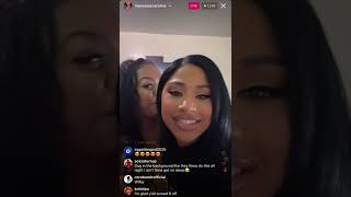 Hennessy Carolina DRUNK Karaoke Night With Friend On Instagram Live PT3 201022 [upl. by Ardnad535]