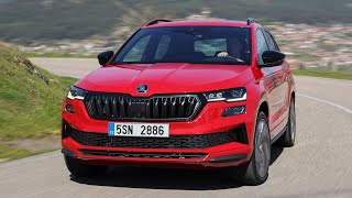 New 2022 Skoda Karoq Sportline – Exterior Interior and Driving [upl. by Alra117]